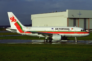 TAP Air Portugal Airbus A319-111 (D-AVYJ) at  Hamburg - Finkenwerder, Germany