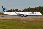 JetBlue Airways Airbus A321-231 (D-AVYJ) at  Hamburg - Finkenwerder, Germany