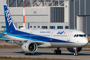 All Nippon Airways - ANA Airbus A321-272N (D-AVYK) at  Hamburg - Finkenwerder, Germany