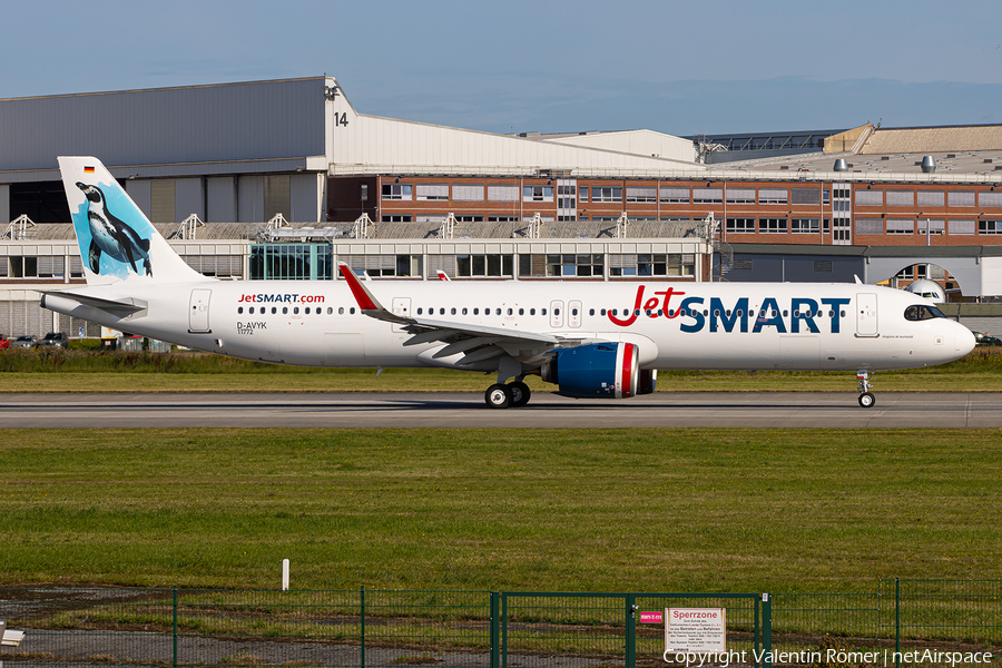 JetSMART Airbus A321-271NX (D-AVYK) | Photo 633355