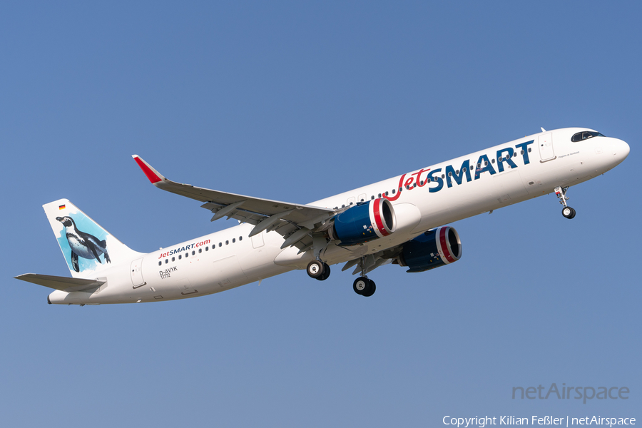 JetSMART Airbus A321-271NX (D-AVYK) | Photo 635287