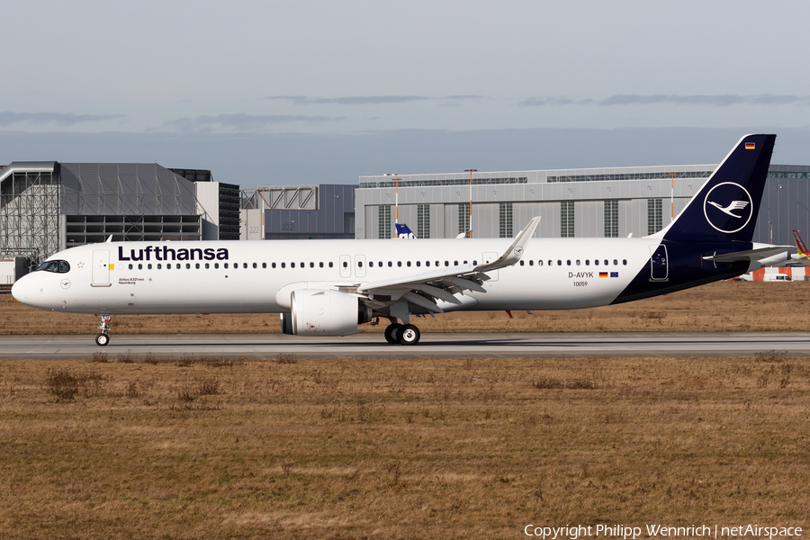 Lufthansa Airbus A321-271NX (D-AVYK) | Photo 432693
