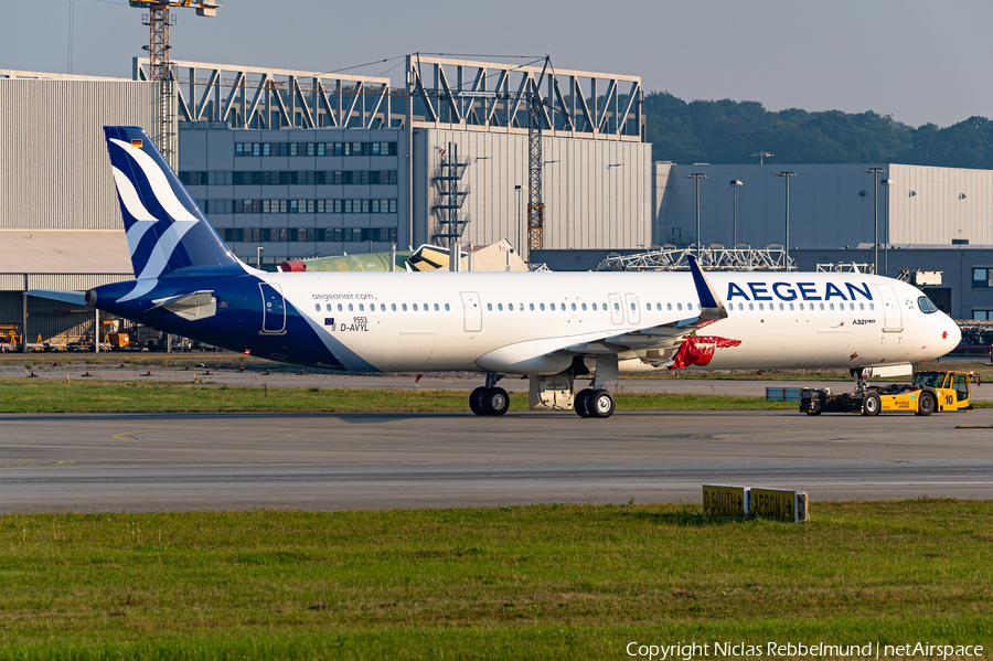 Aegean Airlines Airbus A321-271NX (D-AVYL) | Photo 398042