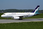 SilkAir Airbus A319-132 (D-AVYL) at  Hamburg - Finkenwerder, Germany