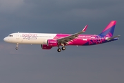 Wizz Air Abu Dhabi Airbus A321-271NX (D-AVYL) at  Hamburg - Finkenwerder, Germany