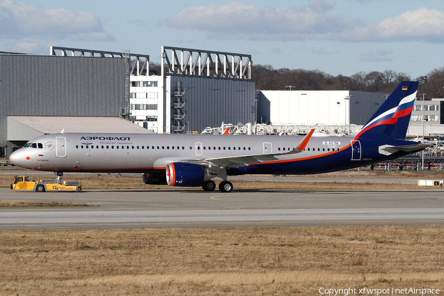 Aeroflot - Russian Airlines Airbus A321-251NX (D-AVYM) | Photo 435014