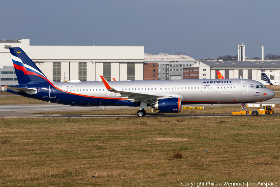 Aeroflot - Russian Airlines Airbus A321-251NX (D-AVYM) | Photo 438910