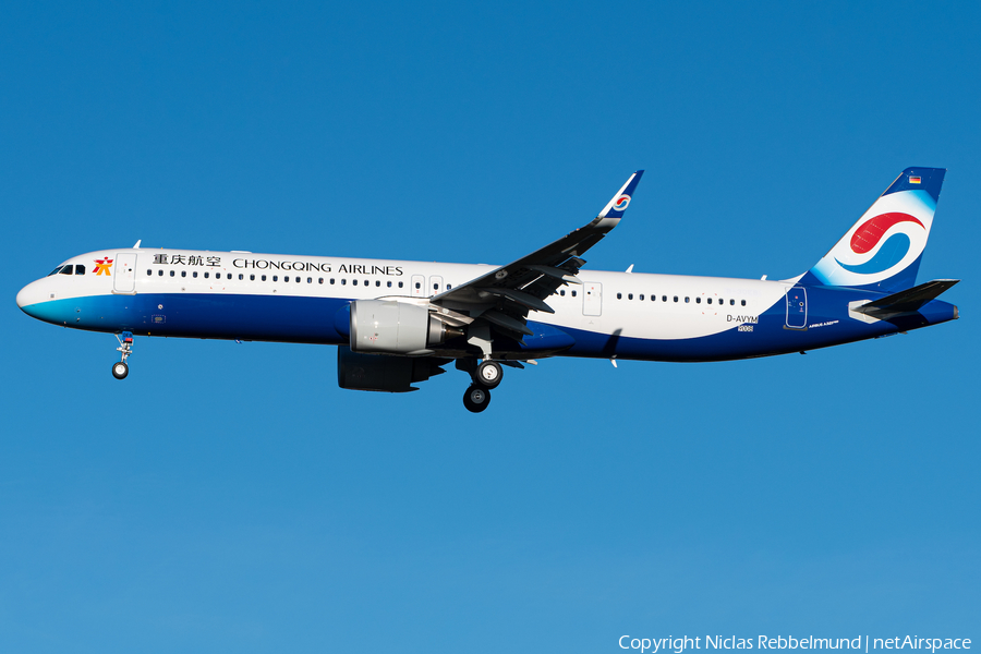 Chongqing Airlines Airbus A321-253NX (D-AVYM) | Photo 371737