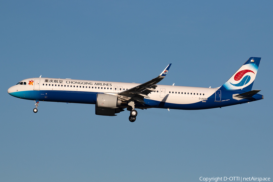 Chongqing Airlines Airbus A321-253NX (D-AVYM) | Photo 371812