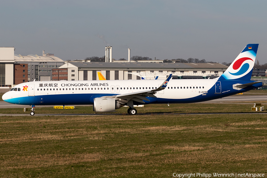 Chongqing Airlines Airbus A321-253NX (D-AVYM) | Photo 378556