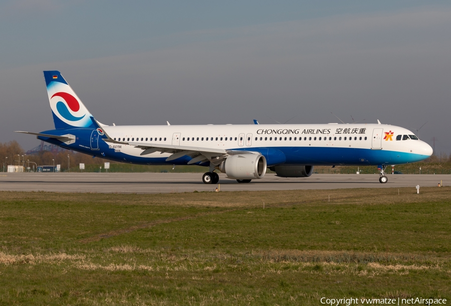 Chongqing Airlines Airbus A321-253NX (D-AVYM) | Photo 378665