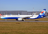 Chongqing Airlines Airbus A321-253NX (D-AVYM) at  Hamburg - Finkenwerder, Germany