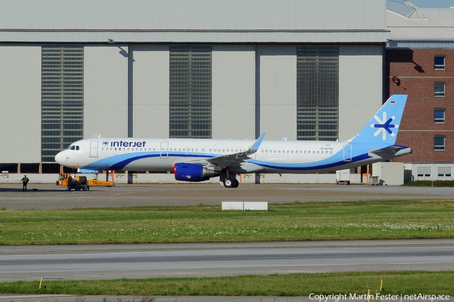 Interjet Airbus A321-211 (D-AVYM) | Photo 121091