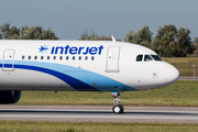 Interjet Airbus A321-211 (D-AVYM) at  Hamburg - Finkenwerder, Germany