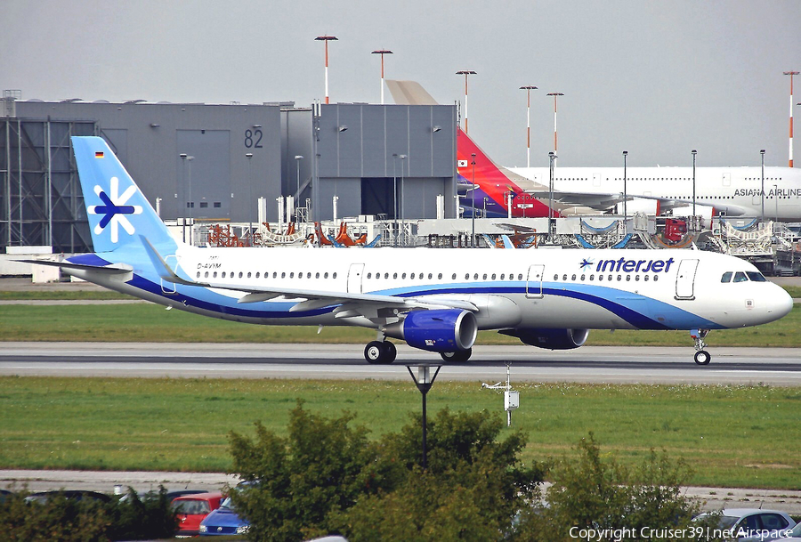 Interjet Airbus A321-211 (D-AVYM) | Photo 192898
