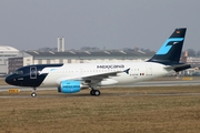Mexicana Airbus A319-112 (D-AVYM) at  Hamburg - Finkenwerder, Germany