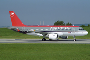 Northwest Airlines Airbus A319-114 (D-AVYM) at  Hamburg - Finkenwerder, Germany