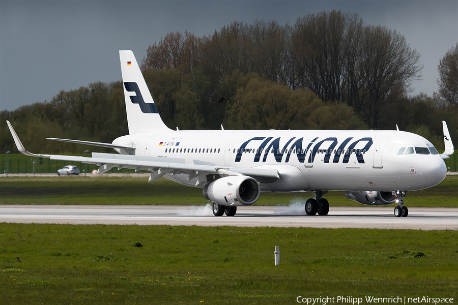 Finnair Airbus A321-231 (D-AVYN) | Photo 158039