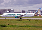 Frontier Airlines Airbus A321-211 (D-AVYN) at  Hamburg - Finkenwerder, Germany