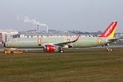 VietJet Air Airbus A321-271N (D-AVYN) at  Hamburg - Finkenwerder, Germany