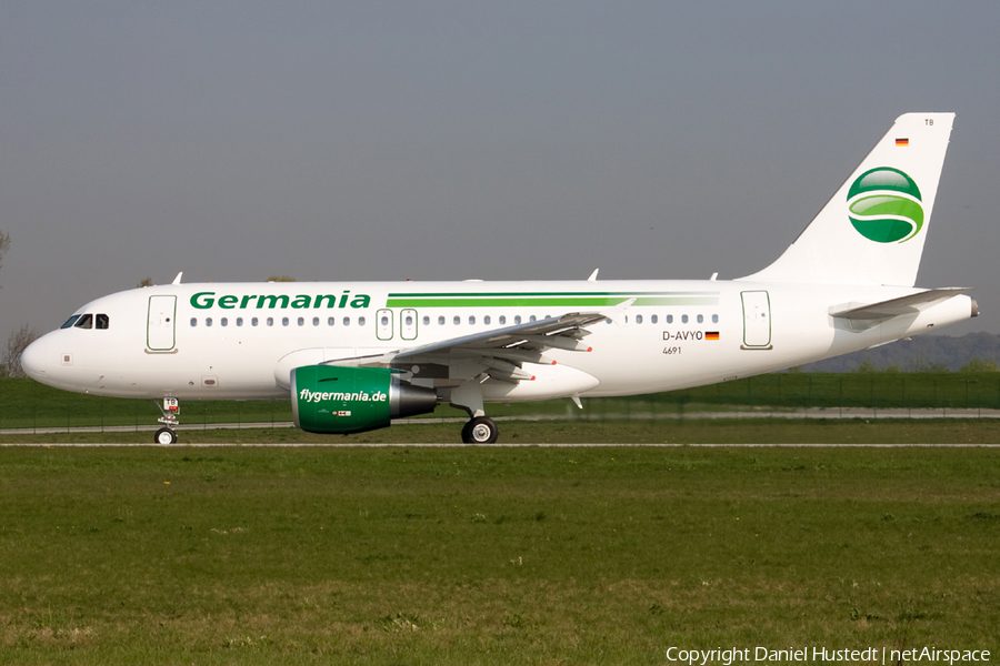 Germania Airbus A319-112 (D-AVYO) | Photo 546622