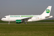 Germania Airbus A319-112 (D-AVYO) at  Hamburg - Finkenwerder, Germany
