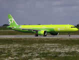 S7 Airlines Airbus A321-271NX (D-AVYO) at  Hamburg - Finkenwerder, Germany