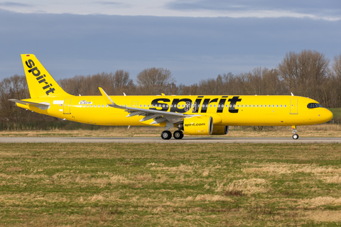 Spirit Airlines Airbus A321-271NX (D-AVYP) at  Hamburg - Finkenwerder, Germany