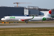 VivaAerobus Airbus A321-271NX (D-AVYP) at  Hamburg - Finkenwerder, Germany