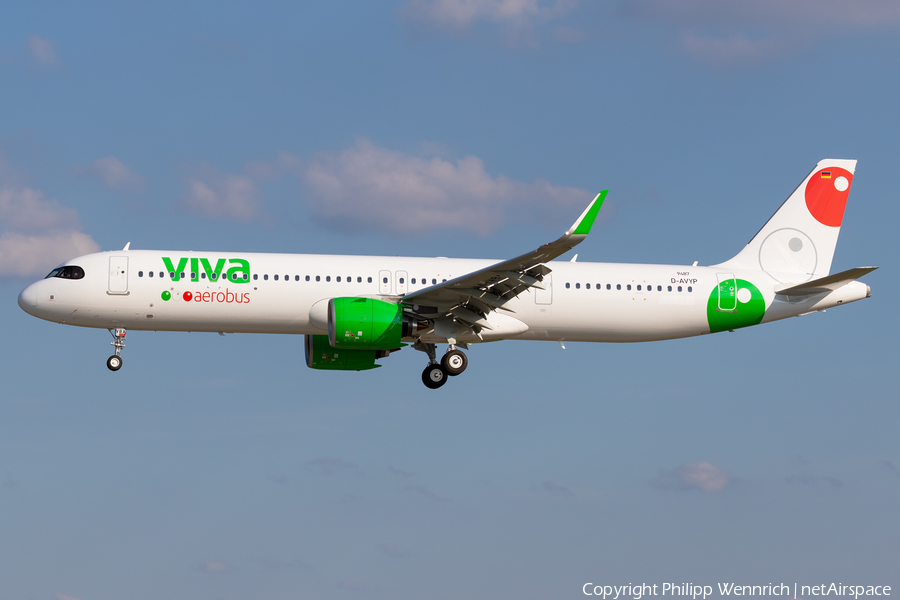 VivaAerobus Airbus A321-271NX (D-AVYP) | Photo 389584