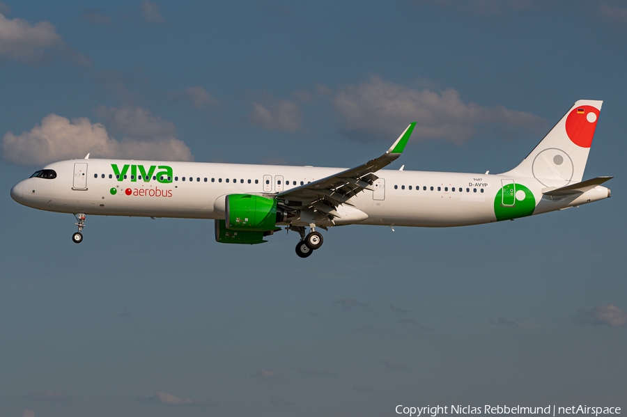 VivaAerobus Airbus A321-271NX (D-AVYP) | Photo 389590