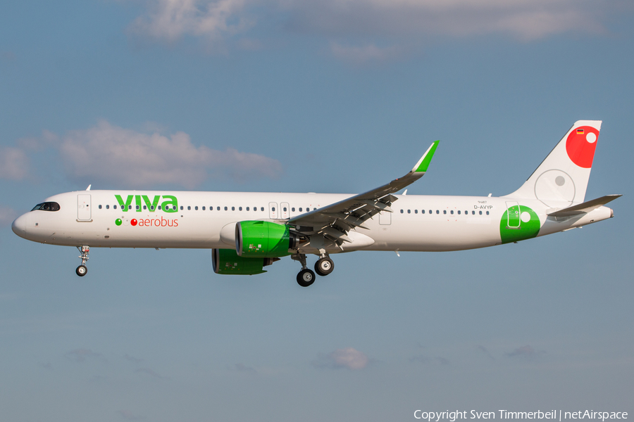 VivaAerobus Airbus A321-271NX (D-AVYP) | Photo 389595