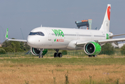 VivaAerobus Airbus A321-271NX (D-AVYP) at  Hamburg - Finkenwerder, Germany