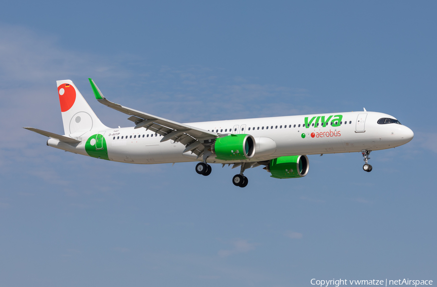 VivaAerobus Airbus A321-271NX (D-AVYP) | Photo 390515