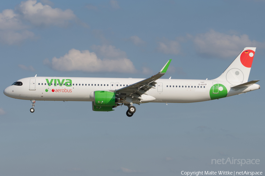 VivaAerobus Airbus A321-271NX (D-AVYP) | Photo 394841