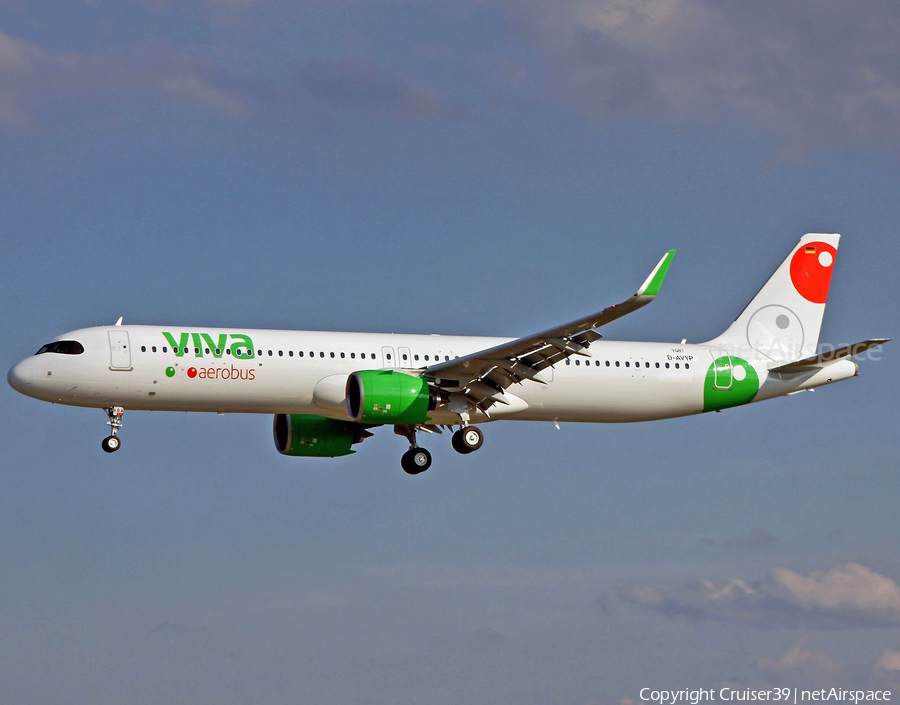 VivaAerobus Airbus A321-271NX (D-AVYP) | Photo 400130