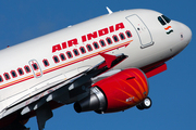 Air India Airbus A319-112 (D-AVYQ) at  Hamburg - Finkenwerder, Germany