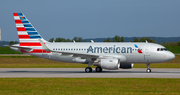 American Airlines Airbus A319-115 (D-AVYQ) at  Hamburg - Finkenwerder, Germany