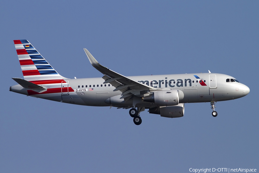 American Airlines Airbus A319-115 (D-AVYQ) | Photo 412335