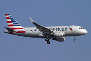 American Airlines Airbus A319-115 (D-AVYQ) at  Hamburg - Finkenwerder, Germany
