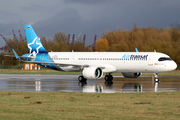 Air Transat Airbus A321-271NX (D-AVYR) at  Hamburg - Finkenwerder, Germany