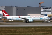 Cathay Dragon Airbus A321-251NX (D-AVYR) at  Hamburg - Finkenwerder, Germany