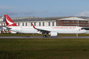 Cathay Dragon Airbus A321-251NX (D-AVYR) at  Hamburg - Finkenwerder, Germany