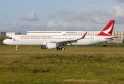 Cathay Dragon Airbus A321-251NX (D-AVYR) at  Hamburg - Finkenwerder, Germany