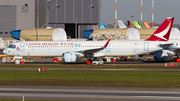 Cathay Dragon Airbus A321-251NX (D-AVYR) at  Hamburg - Finkenwerder, Germany