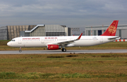 Juneyao Airlines Airbus A321-231 (D-AVYR) at  Hamburg - Finkenwerder, Germany