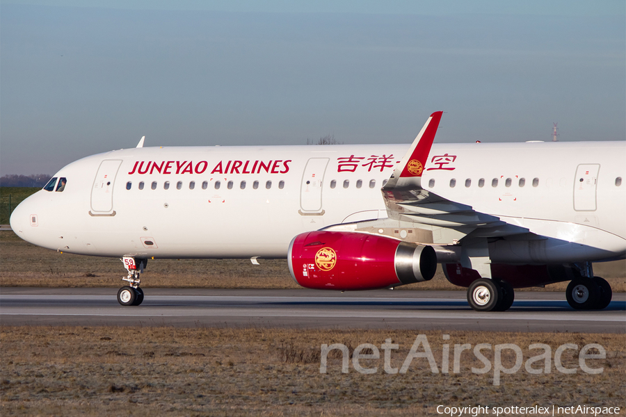 Juneyao Airlines Airbus A321-231 (D-AVYR) | Photo 138241