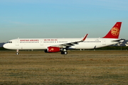 Juneyao Airlines Airbus A321-231 (D-AVYR) at  Hamburg - Finkenwerder, Germany