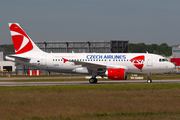 CSA Czech Airlines Airbus A319-112 (D-AVYS) at  Hamburg - Finkenwerder, Germany