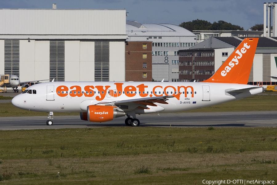 easyJet Airbus A319-111 (D-AVYS) | Photo 278541